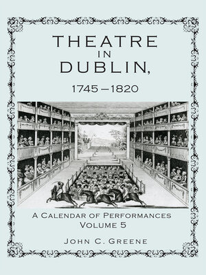 cover image of Theatre in Dublin, 1745&#8211;1820